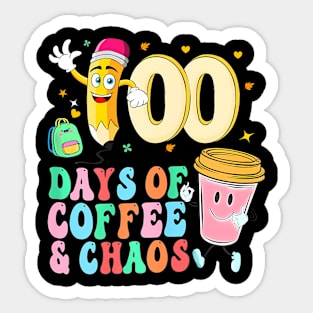 100 Days 100Th Day School Teacher Sticker